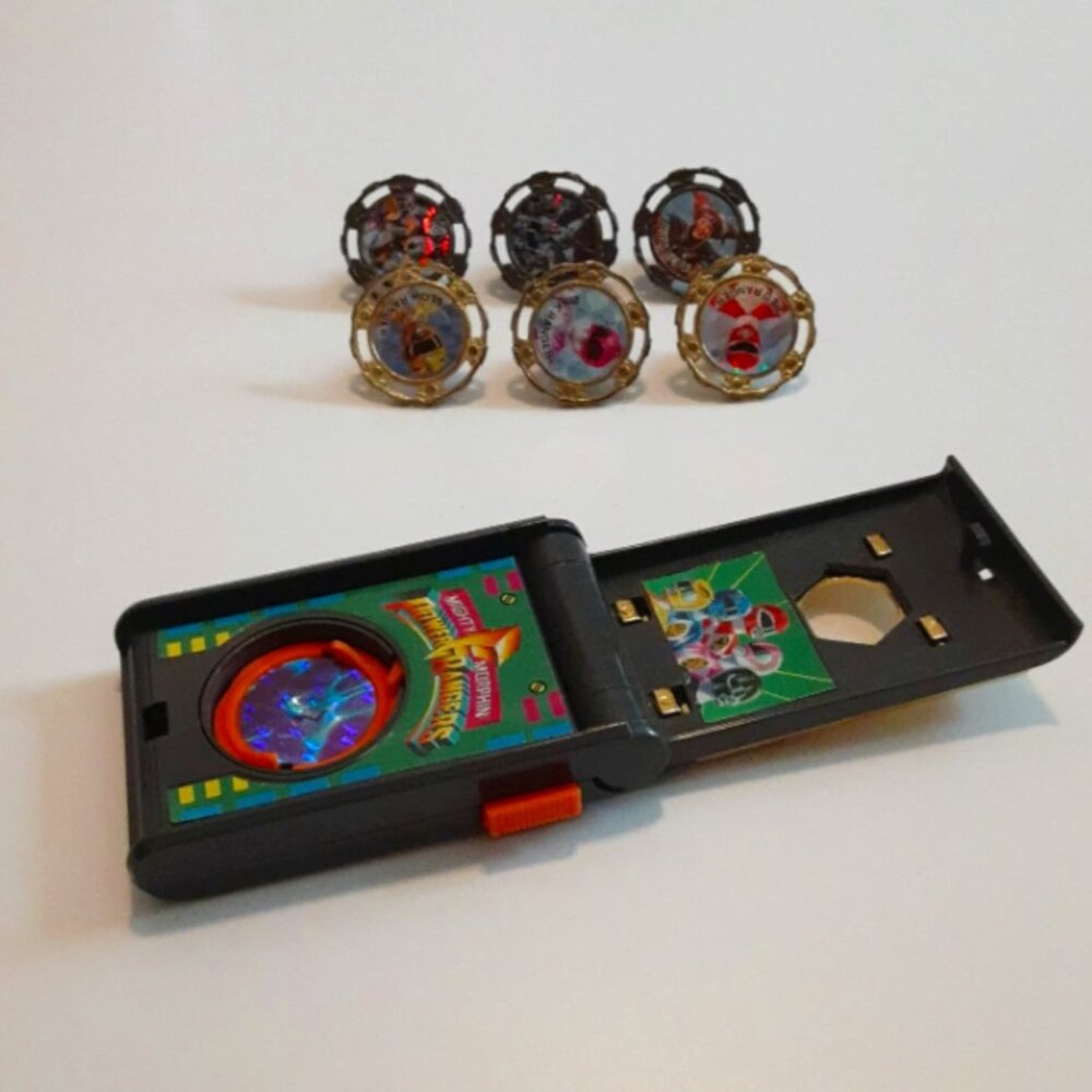 1993 Power Ranger Spinner Toy